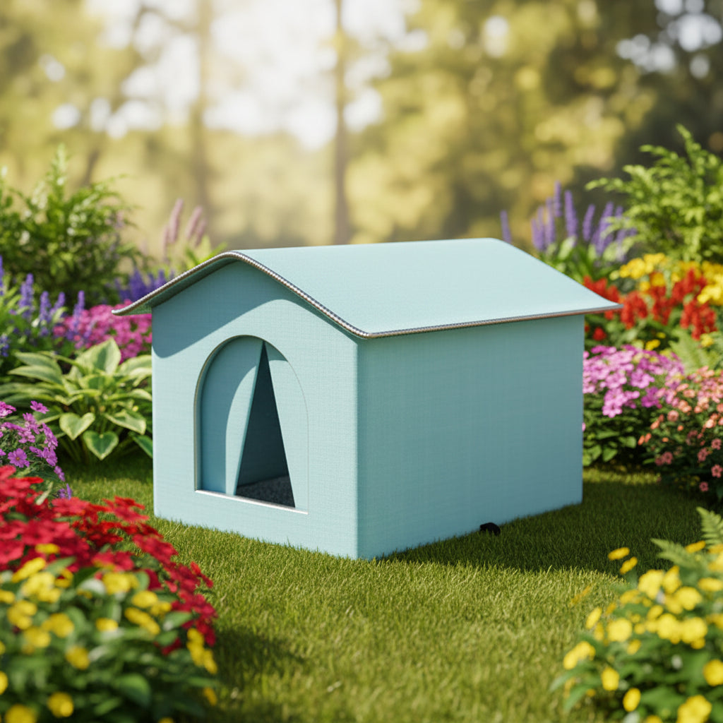 Bouclier Toutes Saisons — Maison Isotherme d'Extérieur pour Animaux