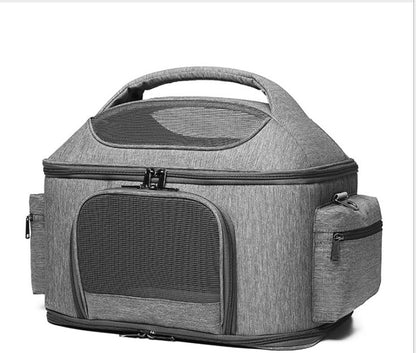 Sac de Voyage Chic en Lin — Sac Cabas Respirant 3-en-1 Premium