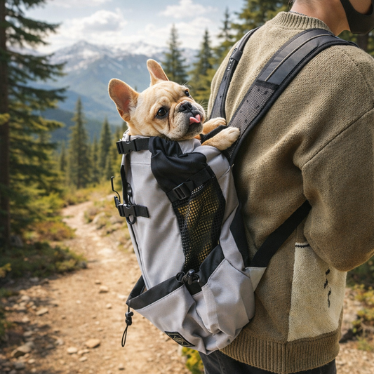 The Ultimate Urban Explorer – Breathable Front & Back Pet Carrier