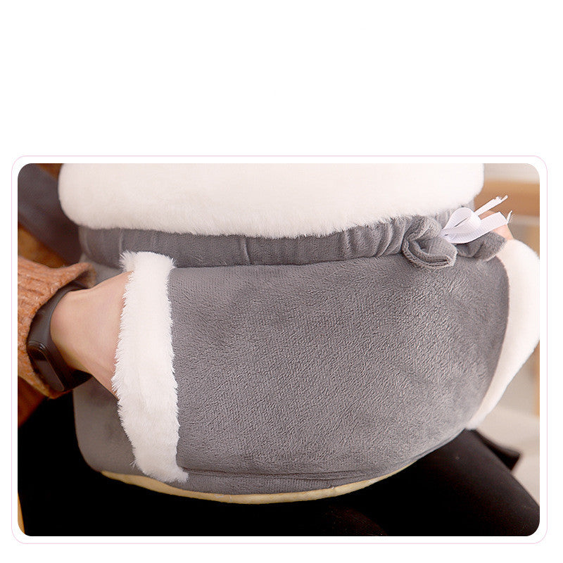 Bunny-Ears Snuggle Pouch – Ultra-Soft Plush Winter Carrier