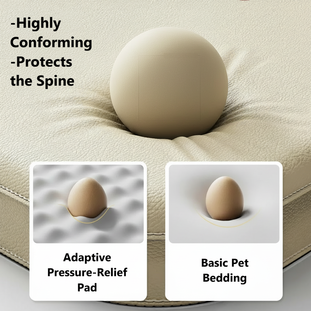 Orthopedic Leather Dog Sofa - Waterproof & Premium Support