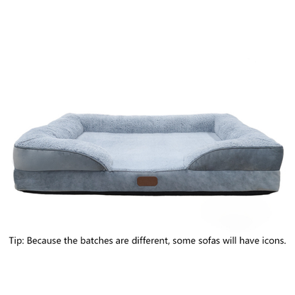 Professional Therapy Pet Lounge – OEKO-TEX Certified Memory Foam Bed