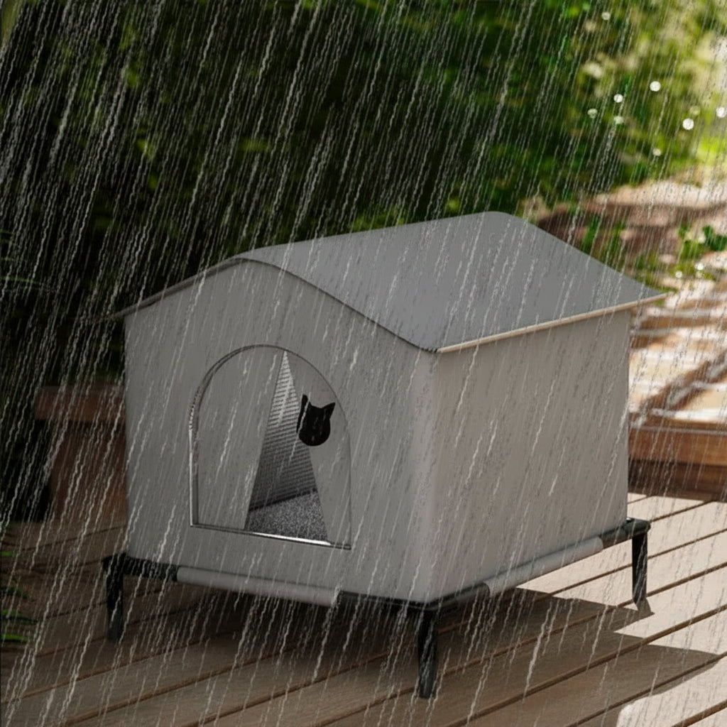 Bouclier Toutes Saisons — Maison Isotherme d'Extérieur pour Animaux