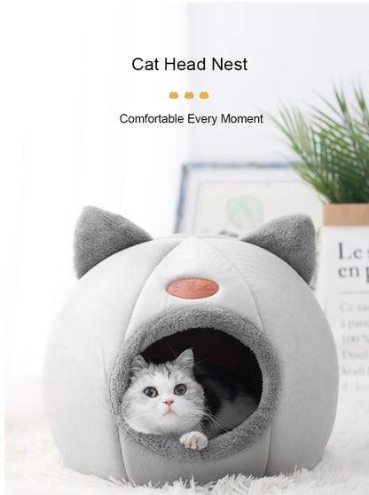 Meow!! Silhouette Cat Cave – Semi-Enclosed Anti-Anxiety Hideout