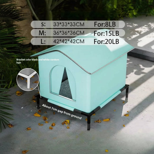 All-Weather Shield – Thermal Insulated Outdoor Pet House